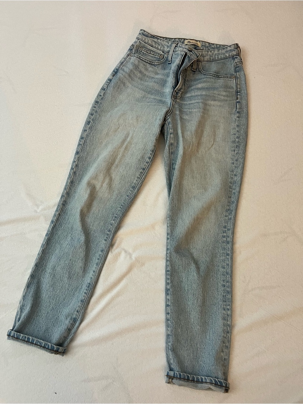 Madewell Light Blue Straight Leg Jeans